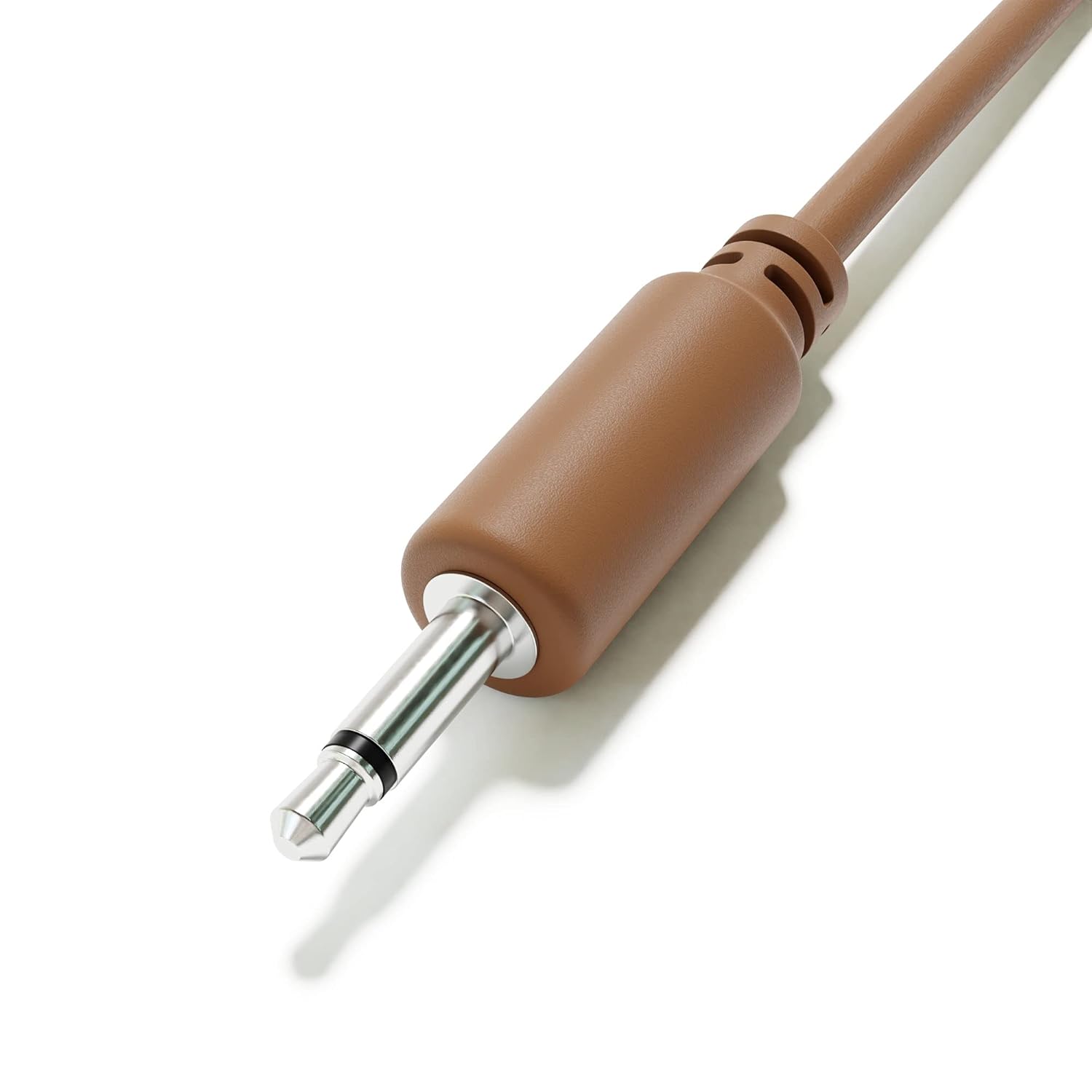 ExcelValley - Mono Modular Patch Cables TS 3.5mm 1/8 inch Eurorack Synthesizer [10-Pack | 20 cm - 7.87"] - PuriLite