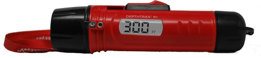 HawkEye DT1H Handheld Depth Finder with Temperature, 300 Feet - PuriLite