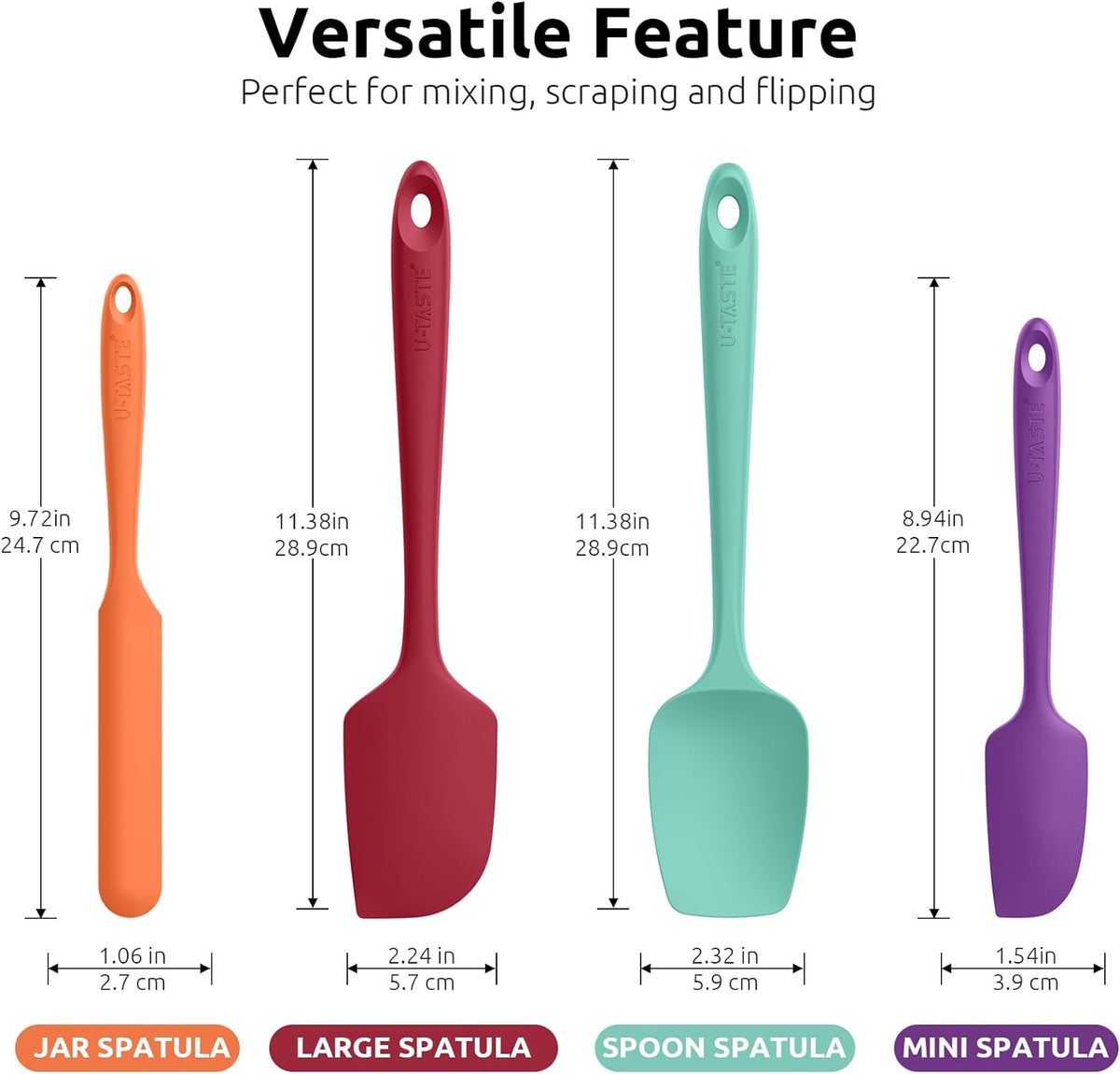 Purilite Select Midnight Blue Silicone Spatula - PuriLite