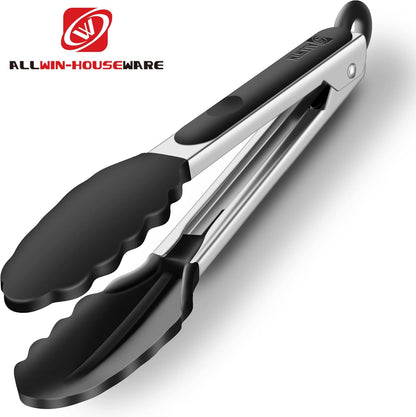 Purilite Select Silicone &amp; Stainless Steel Kitchen Tongs - PuriLite