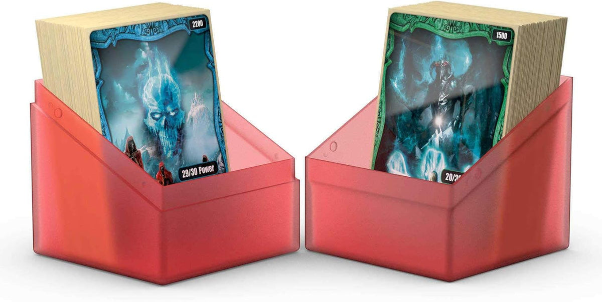 Ultimate Guard Boulder 100+ Classic, Deck Case for 100 Double-Sleeved TCG Cards, Onyx, Secure & Durable Storage for Trading Card Games, Soft-Touch Finish - PuriLite