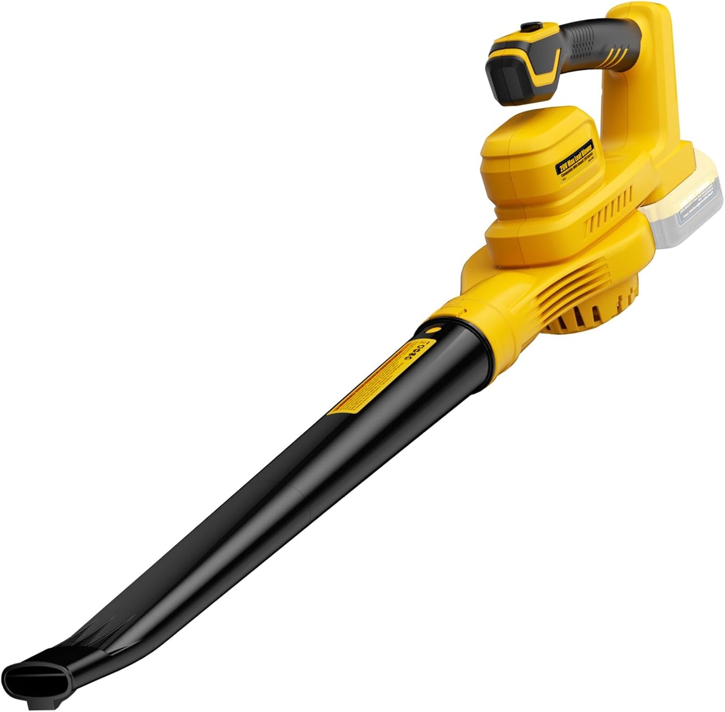 Nelhalt 20V Cordless Leaf Blower, Max 160 MPH Compatible with DeWALT 20V Max Battery, Compact and Lightweight Design, Electric Blower for Lawn Care, Yard, Tool Only - PuriLite