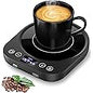 Mug Warmer Coffee Warmer for Desk with 3Temperature Control 130 ℉/150 ℉/176 ℉,2-12Hrs Auto Shut Off,Mug Warmer for Beverage, Coffe Cup Warmer for Home & Office Ideal for Coffee Lovers(Black) - PuriLite