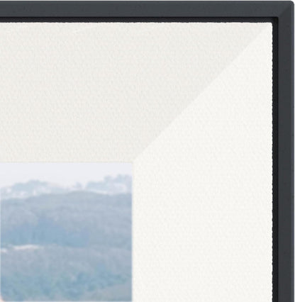 Aura Aspen 12" Digital Photo Frame - Black with Paper Mat - PuriLite