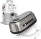 Kitchen Mama Orbit One Stainless Steel Rechargeable Electric Can Opener: Hands-Free, USB-C Charging, Automatic Stop, Smooth Edge, Safety, Blade for Large Cans, Heavy Duty, Soda Can and Pop Can - PuriLite
