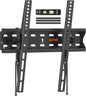 Tilting TV Wall Mount Bracket, Universal TV Mount Low Profile for 26-55 Inch Flat Screen TVs, Ultra Slim, Easy to Install with Tilting Knob, Fits 12''/16'' Studs, Max VESA 400x400mm, 99 lbs. ELIVED - PuriLite