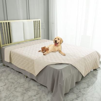 Ameritex Waterproof Dog Bed Cover Pet Blanket for Furniture Bed Couch Sofa Reversible - PuriLite
