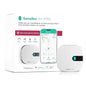 Sensibo Air PRO - Air Conditioner Smart Controller & Air Quality Sensor. Smart Thermostat for Mini Split, Window, Portable AC. Temp & Humidity Sensors. Google, Alexa, Siri & Apple HomeKit Compatible - PuriLite