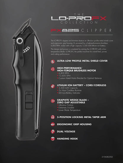 BaBylissPRO Lo-ProFX High-Performance Low Profile Collection - PuriLite