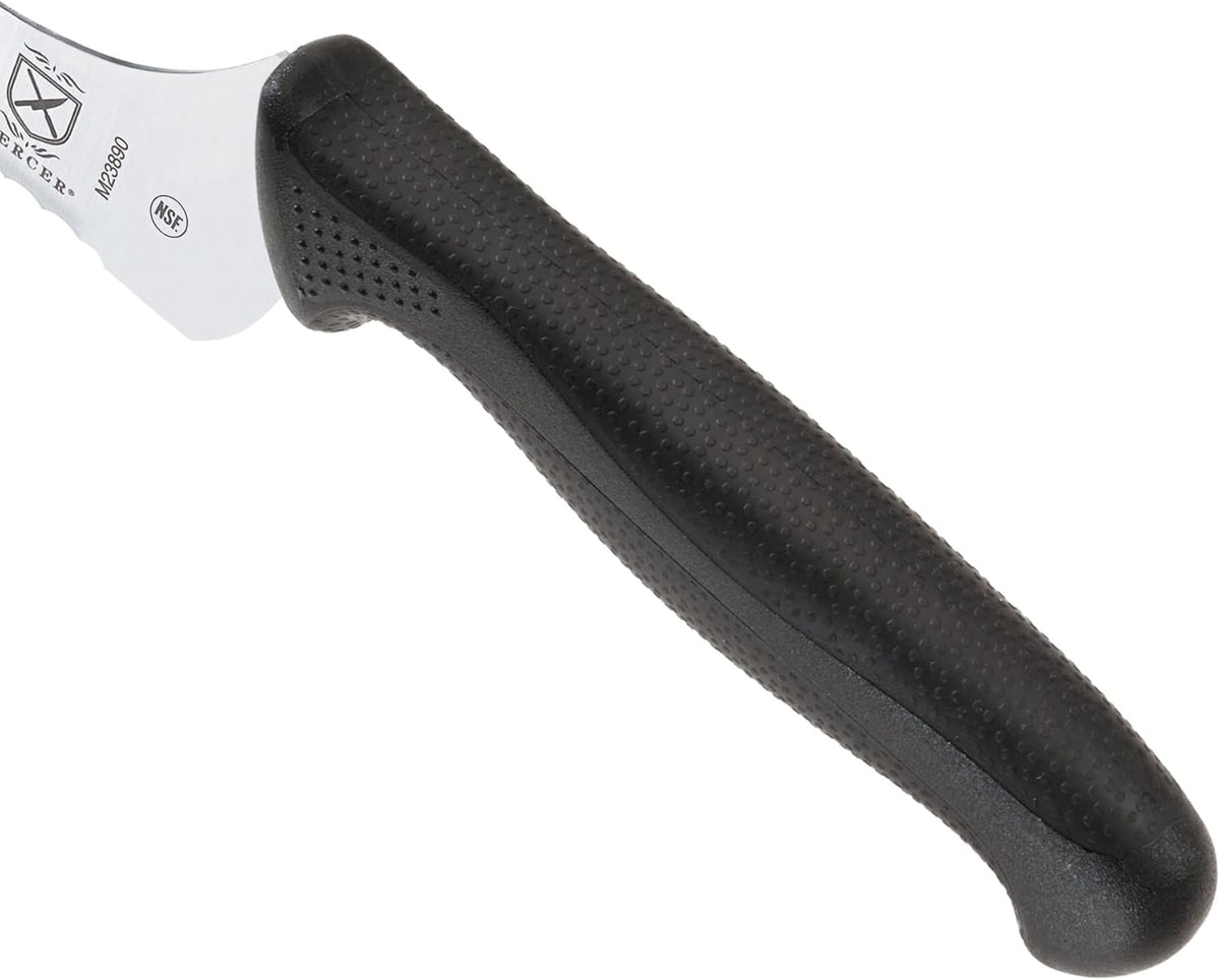 Mercer Culinary M23860 Millennia Black Handle, 8.5-Inch Narrow, Fillet Knife - PuriLite