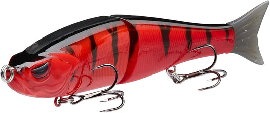 Bassdash SwimShad Glide Baits Jointed Swimbait Bass Pike Salmon Trout Muskie Fishing Lure - PuriLite