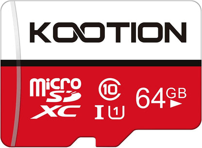 KOOTION 10 Pack 16 GB Micro SD Card Class-10 Micro SDHC Card 16 GB UHS-I High Speed TF Card R Flash C10 U1 Memory Card - PuriLite