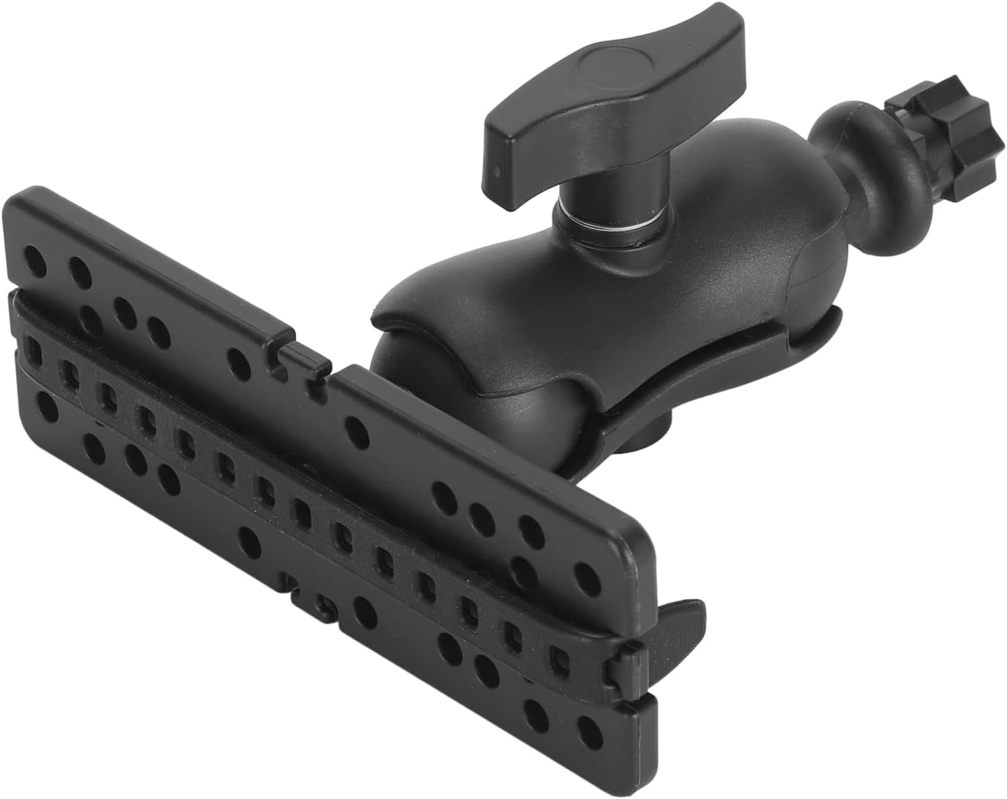 Fish Finder Mount Base,Universal 360° Rotation Fish Finder Bracket,Nylon & Silicone Rotating Ball Hex Base Holder for Marine Boat Kayak - PuriLite