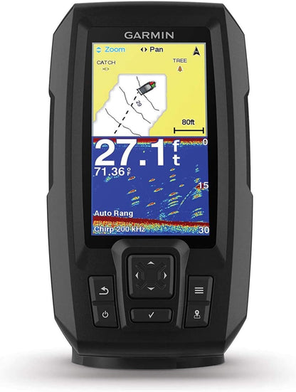 Garmin 010-01870-00 Striker Plus 4 with Dual-Beam transducer, 4 inches - PuriLite
