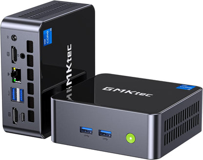 GMKtec Mini PC Intel Core i9 12900HK(14C/20T 5.0 GHz) W11 Pro, Desktop Computer 32GB DDR4 RAM+1TB NVMe SSD, Triple 4K Display, WiFi 6, BT5.2, USB-C M3 Plus - PuriLite