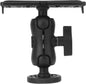 Fish Finder Mounting Base, Adjustable Fish Finder Bracket,Universal Mounting Plate Portable Kayak Accessories Navigation Full Set Fish Finder Mount Base for Boat Canoe Kayak Garmin Livescope Pole - PuriLite