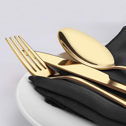 Purilite Select 20-Piece Gold Flatware Set - PuriLite