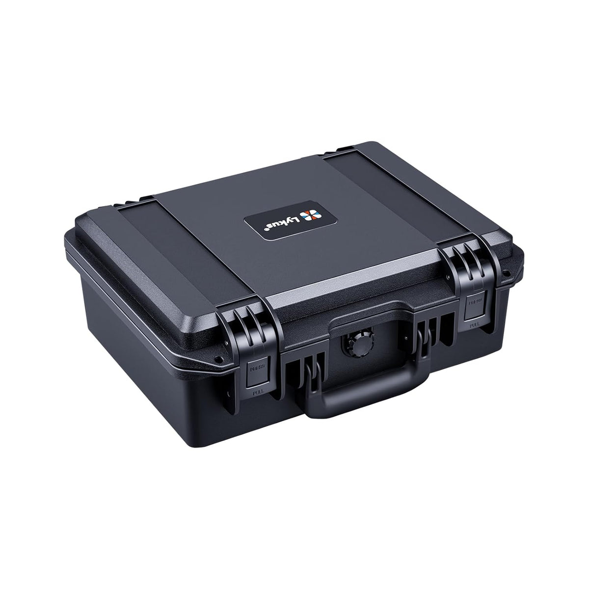 Lykus HC-3810 Waterproof Hard Case with Customizable Foam Insert, Interior Size 38x28x13.5cm, Suitable for Camera, Lens, Drone, mic, Flashlight, Telescope, Action cam, Electronics, Tools, and More - PuriLite