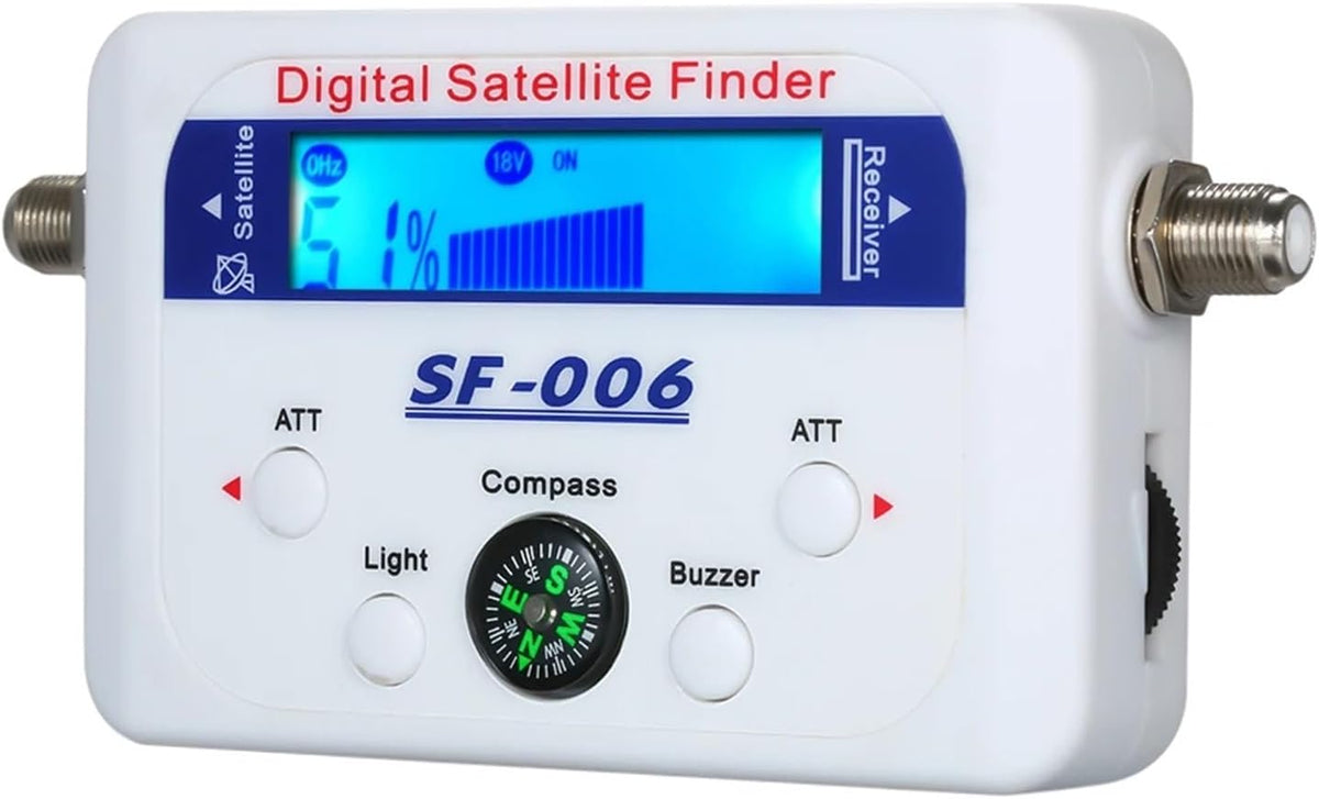Digital Satellite Finder Satellite Signal Meter Mini Digital Satellite Signal Finder Meter with LCD Display Digital Satfinder for Dish Network Directv - PuriLite