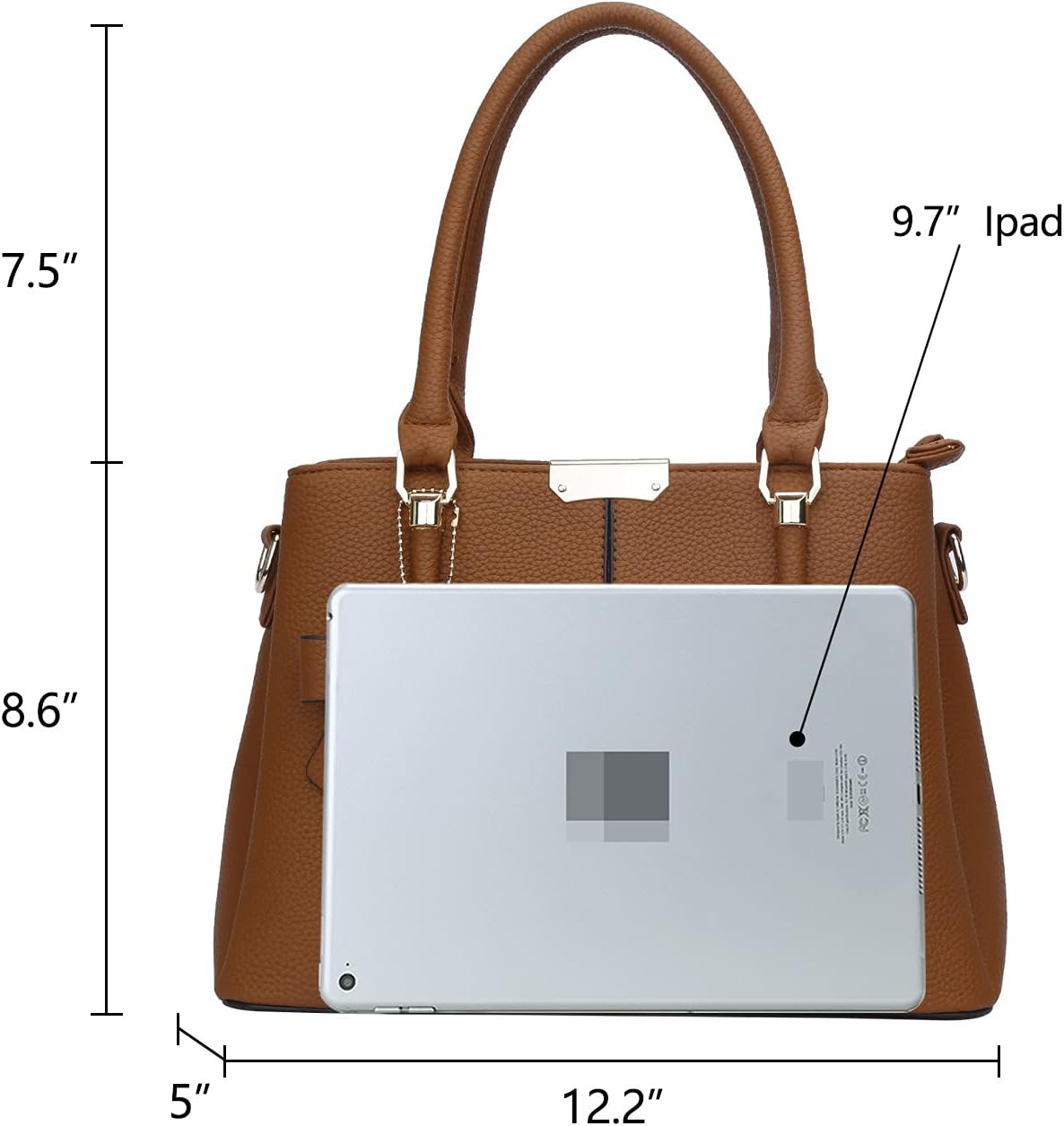 KKXIU Trendy Tote Bag for Women Lightweight Oxford Big Capacity Shoulder Purses and Handbags - PuriLite