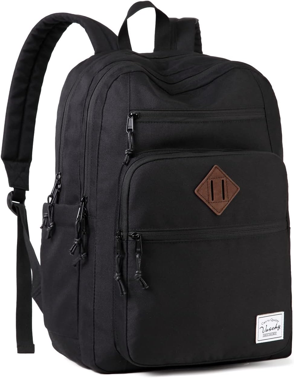 School Backpack for Men Women,Vaschy Lightweight School Bag Bookbag Casual Daypack for High School/College/Teens/Travel/Work - PuriLite
