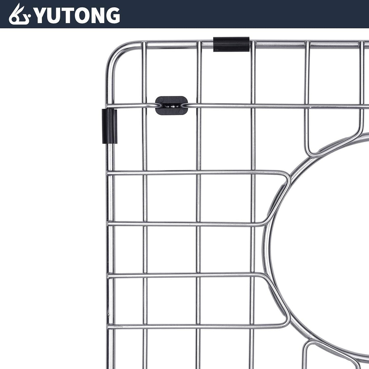 Yutong Kitchen Stainless Steel Sink Bottom Grid with Small Rounded Corner (27.5" x 15.5") - PuriLite