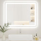 Lmsedf 24" x 32"Rectangle LED Bathroom Mirror with Lights, Backlit & Front Lighted, Wall-Mounted Vanity Mirror 3000K/4000K/6000K, Memory Functions, Anti-Fog, Dimmable Smart Mirror - PuriLite