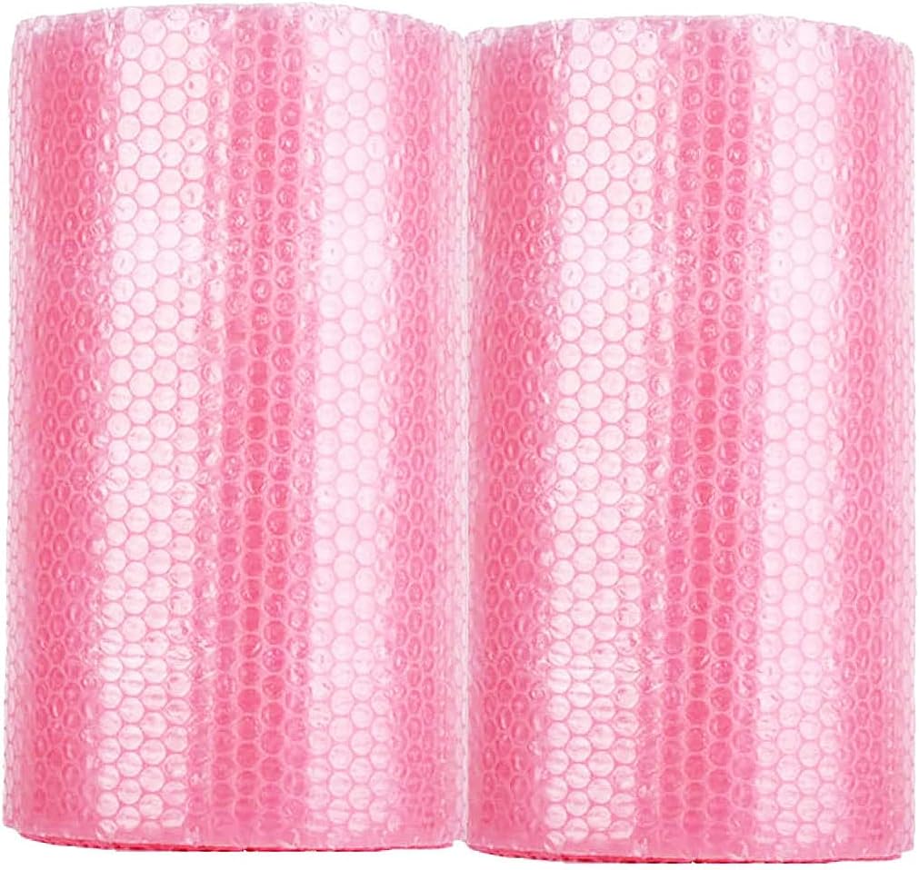 Bubble Cushioning Wrap Rolls 2-Pack,Easy to Tear Small Bubble Thicker & Durable for Packing Delivering & Moving Perforated every 12in 12 Inchx72 Feet Total (white),MR011902 - PuriLite