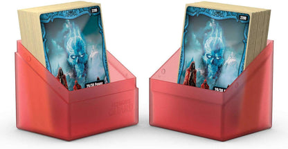 Ultimate Guard Boulder 100+ Classic, Deck Case for 100 Double-Sleeved TCG Cards, Onyx, Secure & Durable Storage for Trading Card Games, Soft-Touch Finish - PuriLite