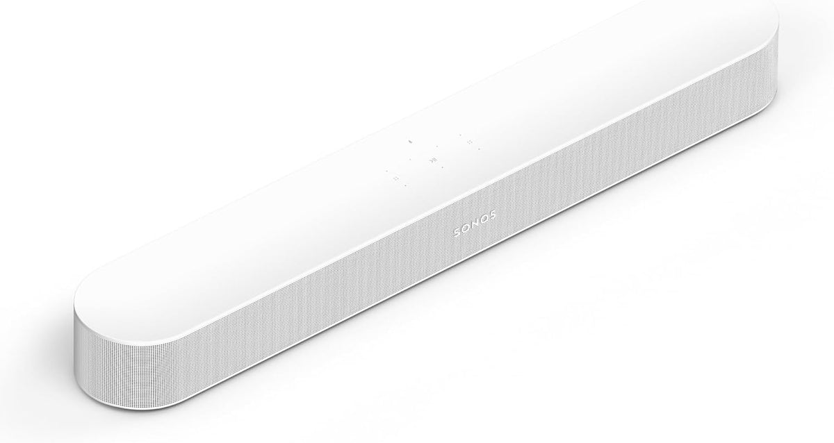 Sonos Beam Gen 2 - White - Soundbar with Dolby Atmos - PuriLite