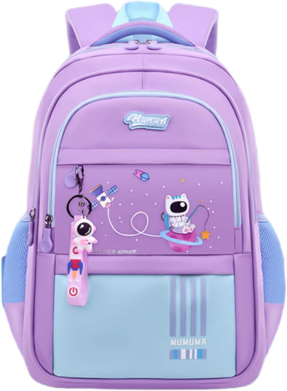 MITOWERMI Astronaut-space Backpack for Boys-Girls Elementary Middle School Bags for Girls Kids Bookbag - PuriLite