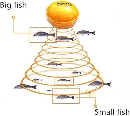 Fish Finder for Smart Mobile Phone Sonar Fish Finder Depth Fish Detect Compatible with iOS and Android Smart Sonar for Kayaks Boats Fishing Enthusiast - PuriLite