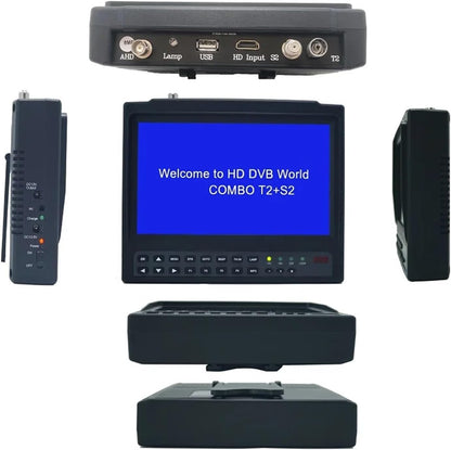 KPT-716ST Plus DVB-T2+S2 Combo Satellite Finder CCTV Camera LCD 4.3 Inch Signal Test Vs KPT-736HD GTmedia V8 Finder 2 - PuriLite