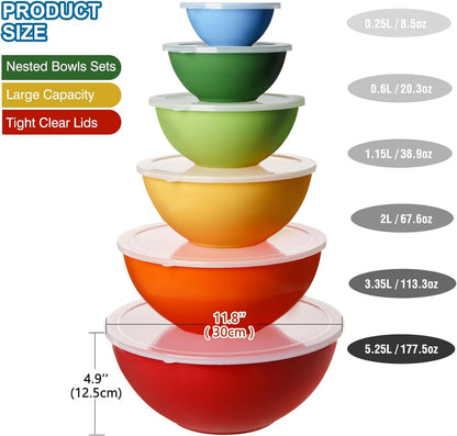 Purilite Select Plastic Mixing Bowl Set - PuriLite