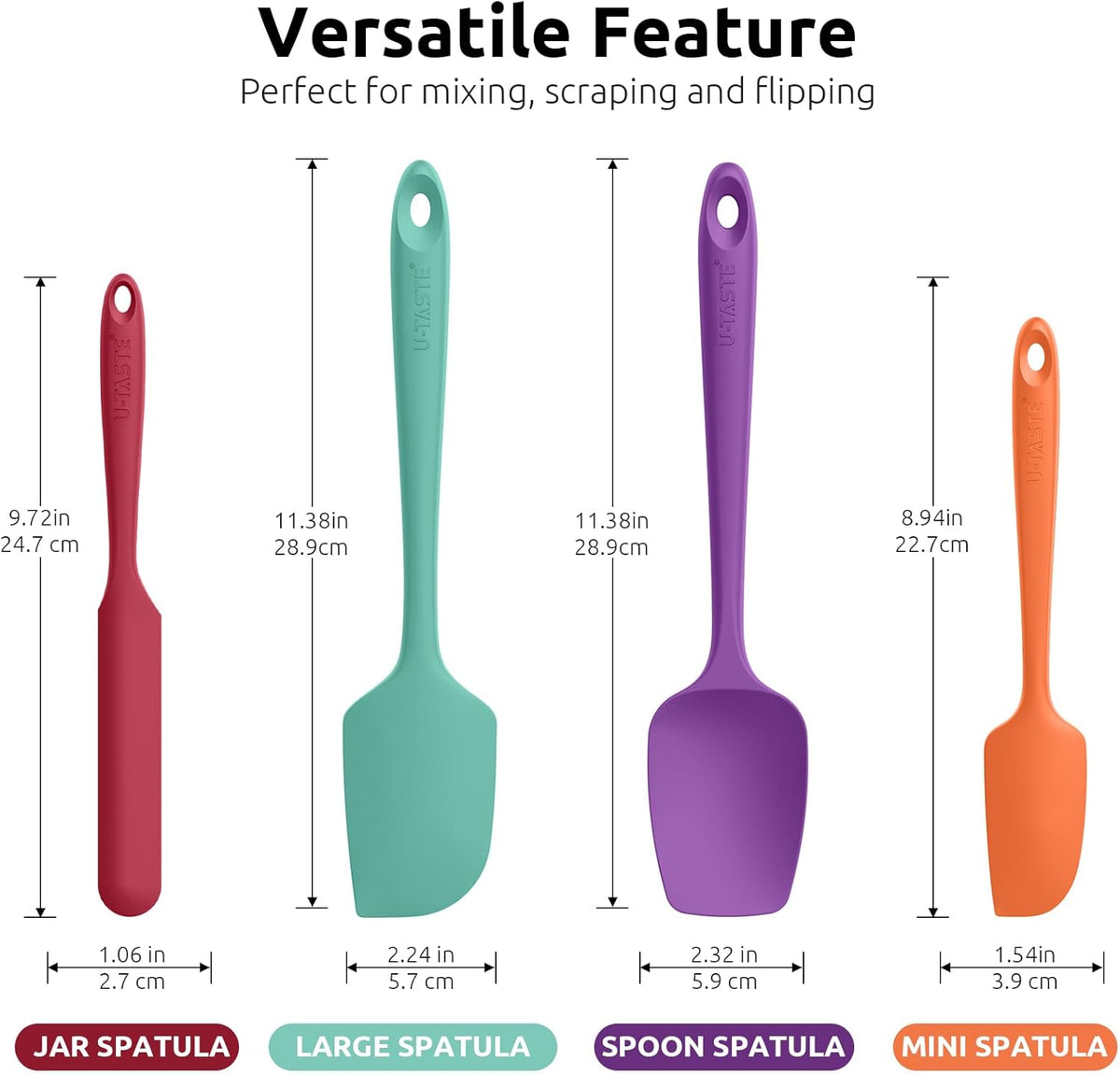 Purilite Select Midnight Blue Silicone Spatula - PuriLite