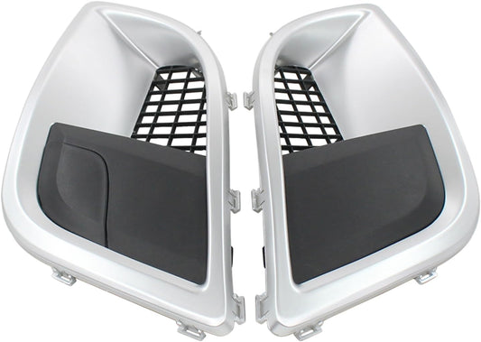 Front Left and Right Side Bumper Fog Light Lamp Cover Frame Bezel for Buick Regal GS Sedan 4-Door 2012-2017