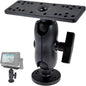 YOLUFER Finder Mount Bracket Holder Rack Universal 360° Adjustable Kayak Mounting Base for Boat Canoe Fishing Accessories - PuriLite