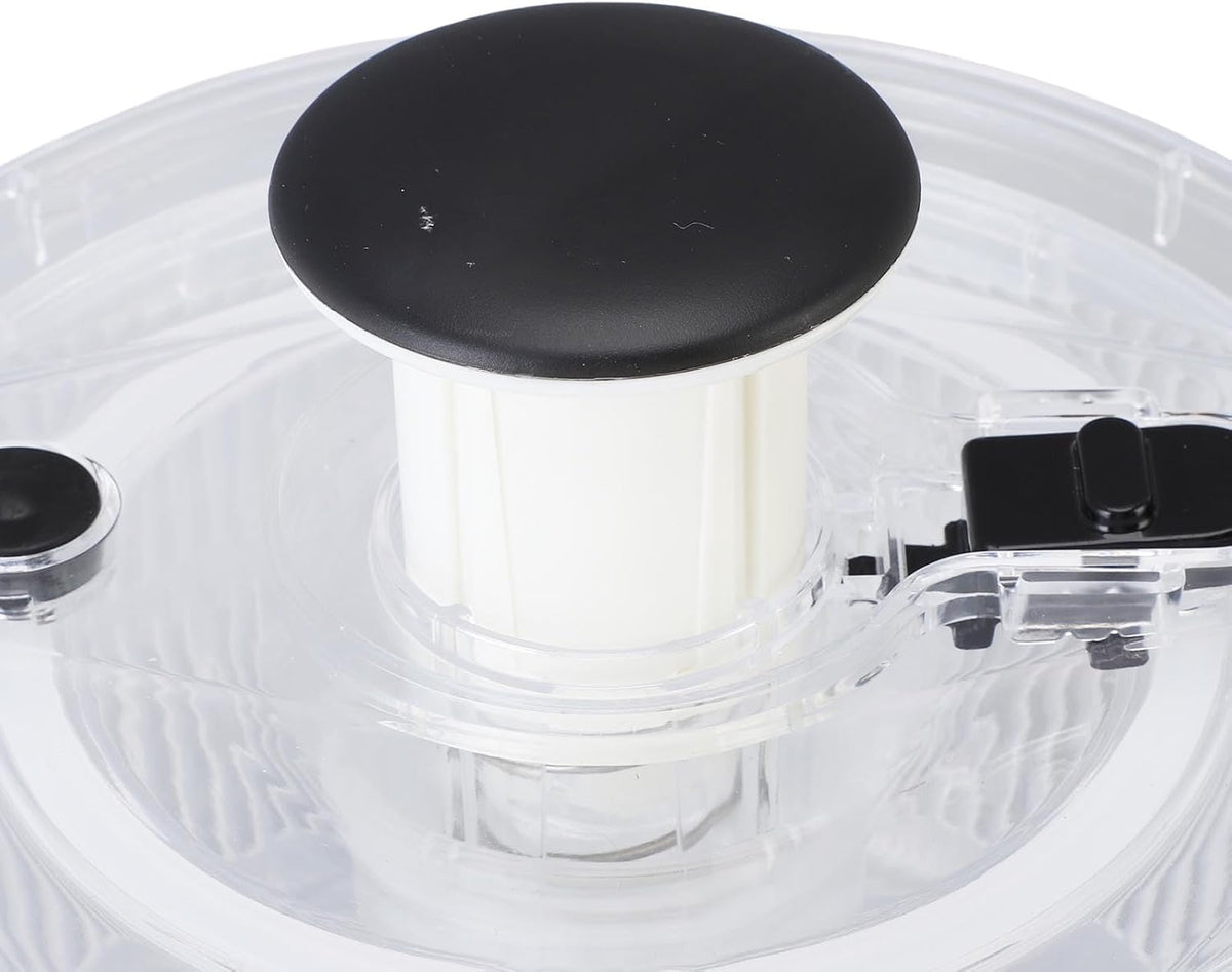 Luocute Salad Spinner, Large Capacity Transparent Fruit and Vegetable Washer Suitable for Kitchen (L 5.91x9.65in) - PuriLite