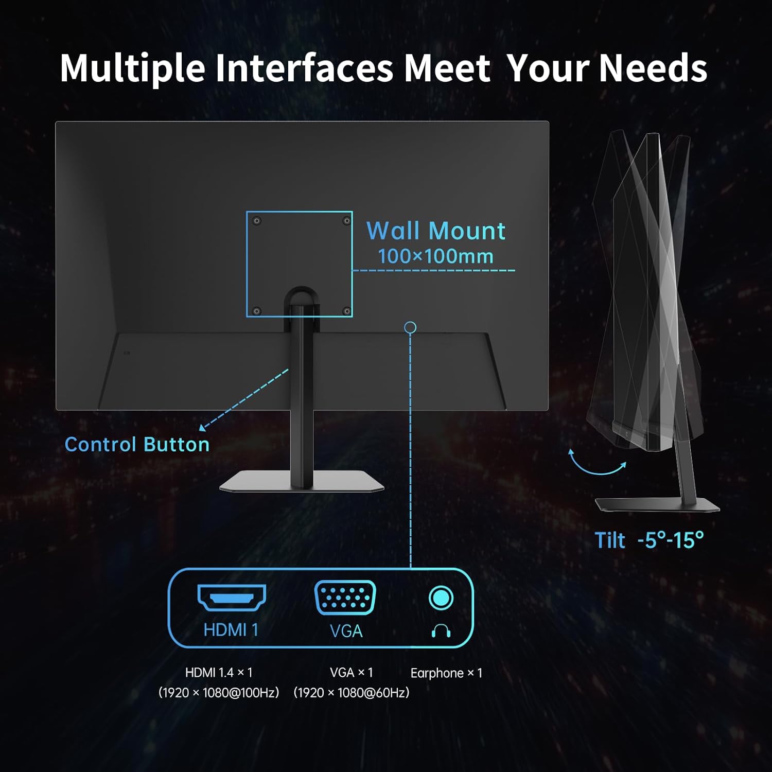 KTC 32 Inch 2K Computer Monitor, IPS 1440p Monitor with Ultra-Thin Bezels, HDR10, Freesync/G-sync, HDMI/DP Ports, Tilt Adjustable, Eyecare, Ideal for Business, Office, and Casual Gaming - PuriLite