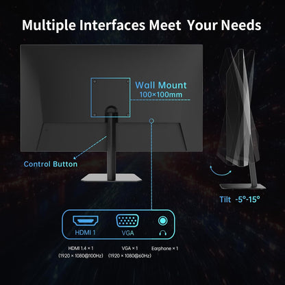 KTC 32 Inch 2K Computer Monitor, IPS 1440p Monitor with Ultra-Thin Bezels, HDR10, Freesync/G-sync, HDMI/DP Ports, Tilt Adjustable, Eyecare, Ideal for Business, Office, and Casual Gaming - PuriLite
