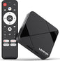 LEFFOT Android TV Box 2025,4K UHD Steaming Devices for TV,2GBRAM + 8GBROM,with HDR10,2.4G&5G WIFI6,BT 5.0,Smat TV Box RK3518 - PuriLite