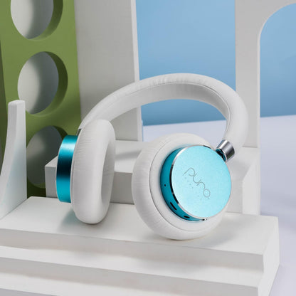 Puro Sound Labs BT2200 Plus Volume Limited Kids’ Bluetooth Headphones (Blue) - PuriLite