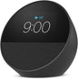 Amazon Echo Spot (newest model), Great for nightstands, offices and kitchens, Smart alarm clock with Alexa, Black - PuriLite