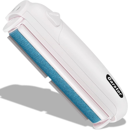 Garstor Pet Hair Remover Roller, Reusable Lint Roller for Pet Hair, Cat Dog Hair Remover for Furniture, Sofa, Carpet, Bedding, Self Clean Lint Roller-Blue - PuriLite
