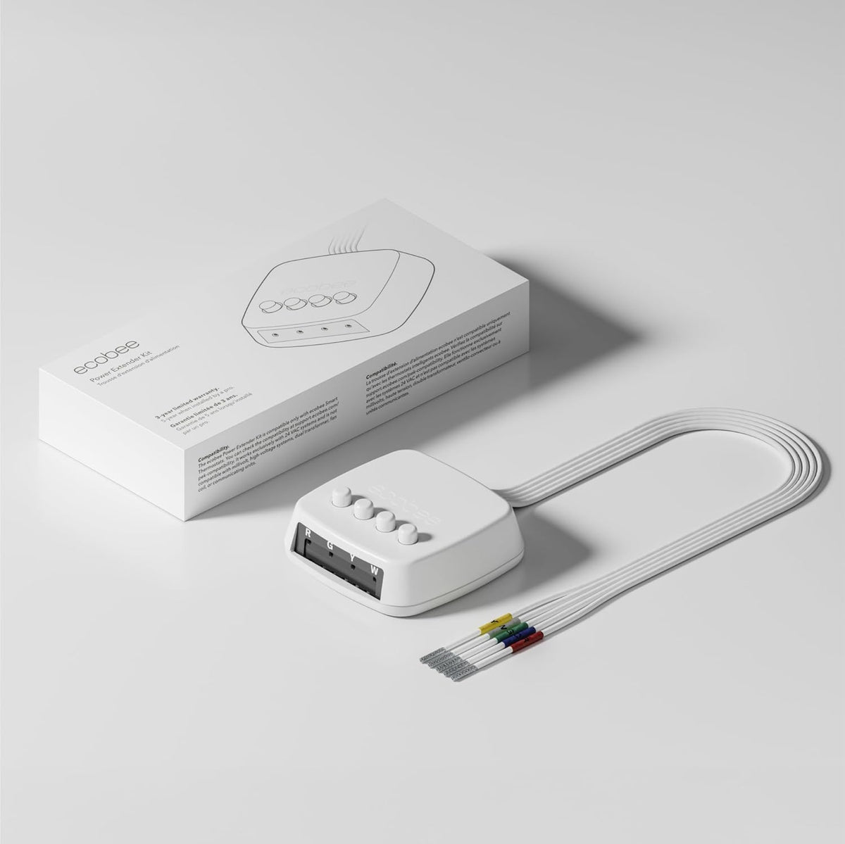ecobee Power Extender Kit C-Wire Adapter - Made for ecobee Smart Thermostats - Programmable WiFi Thermostat Accessory - PuriLite