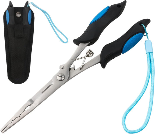 Fishing Tool Kit Fishing Pliers, Fish Lip Gripper, Handheld Digital Fishing Scale, Fishing Hook Remover, Ice Fly Fish Pliers, Fishing Accessories Fishing Gear Fishermen Gift - PuriLite