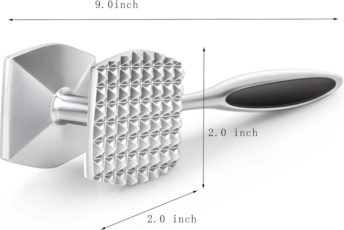 Purilite Select Double-Sided Meat Tenderizer Mallet - PuriLite