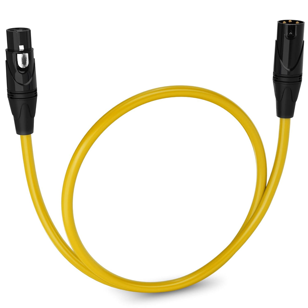 LyxPro 6 Feet XLR Microphone Cable Balanced Male to Female 3 Pin Mic Cord for Powered Speakers Audio Interface Professional Pro Audio Performance and Recording Devices - Blue - PuriLite