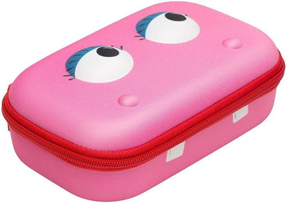 ZIPIT Beast Pencil Box for Kids | Pencil Case for School | Organizer Pencil Bag | Large Capacity Pencil Pouch (Red) - PuriLite