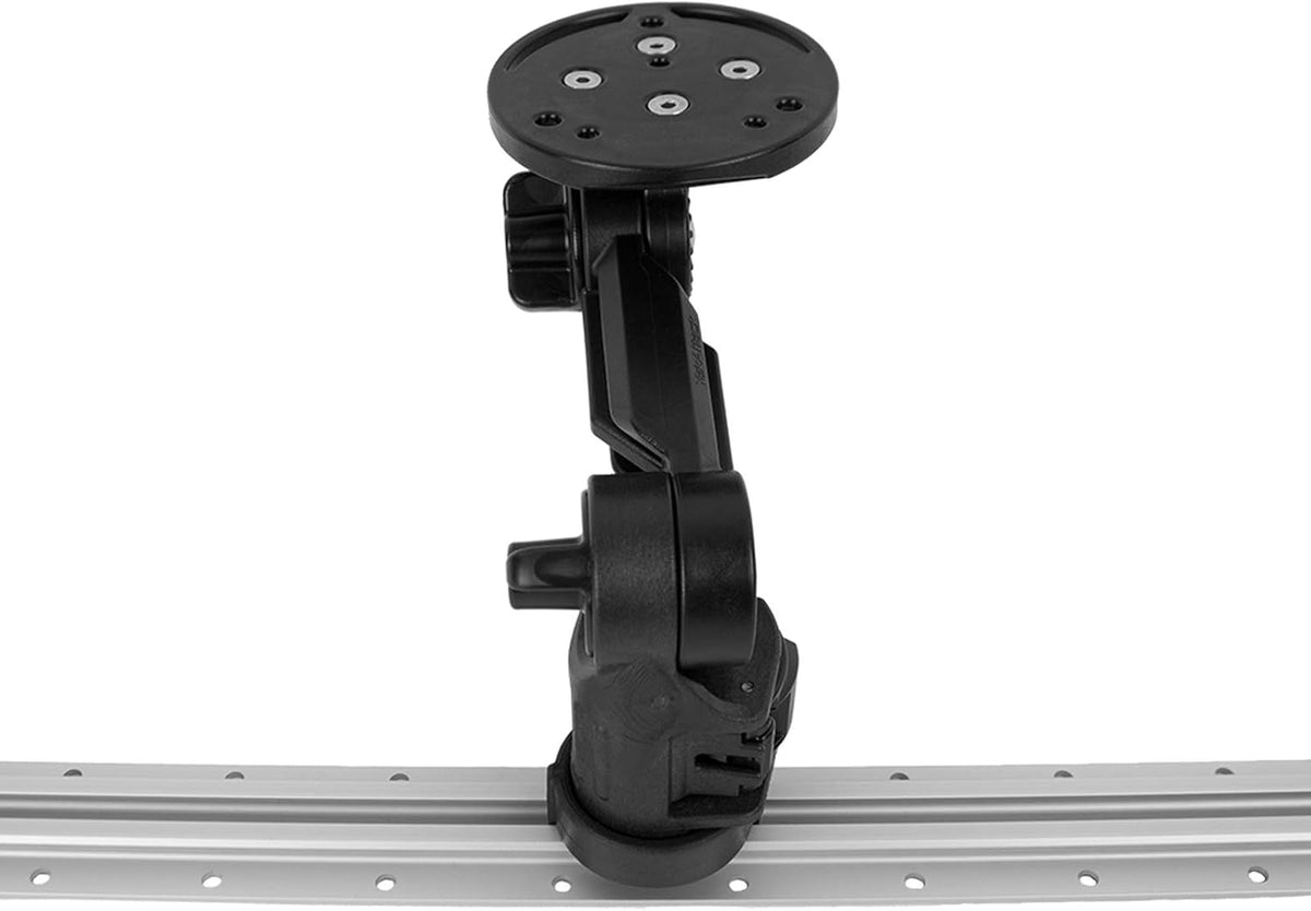 Yak Attack Round Base Fish Finder Mount, Black - FFP-1005 - PuriLite